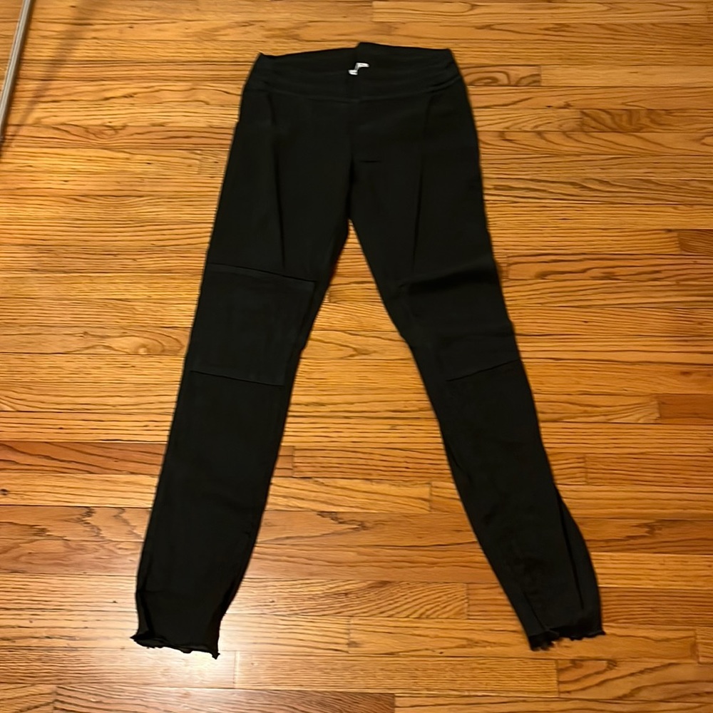 James Perse Grey Linen Pull On Pants Size 2